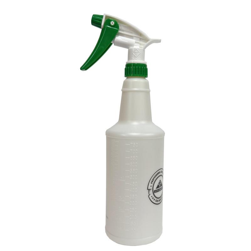 750Ml Fl Oz Empty Plastic Spray Bottles, Reusable, For Cleaning Solutions, Water, Auto Detailing Or Bathroom And Kitchen