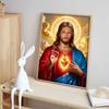 Diamond Painting Set  DIY 5D Full Diamond Jesus Sacred Heart Crafts for Home Wall Decoration