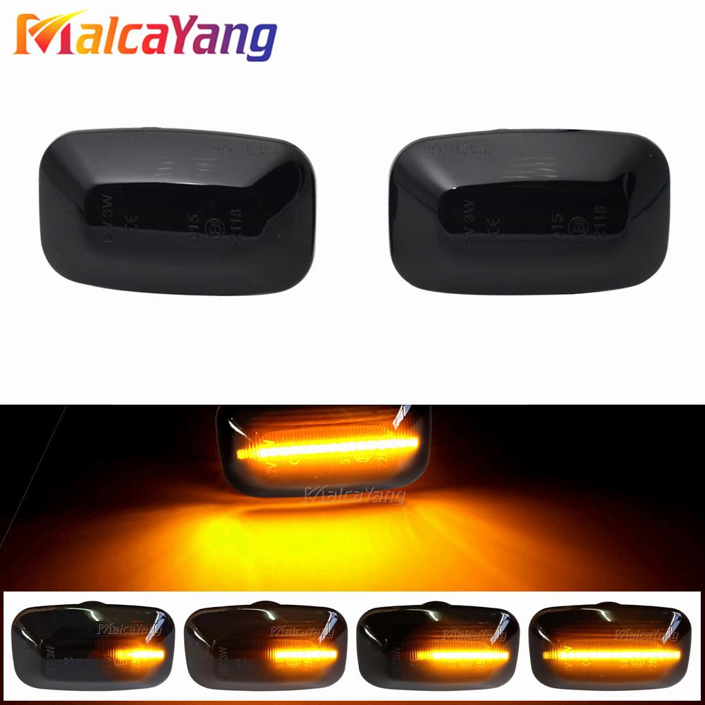 For Toyota Landcruiser 70 80 100 Series Car Led Dynamic Side Marker Turn Signal Light Sequential Blinker Light