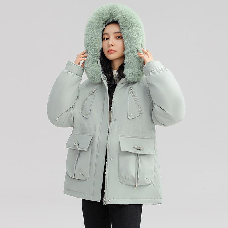 Pie overcome women's new winter down cotton-padded jacket, small short down cotton-padded jacket, waist thick cotton-padded jacket