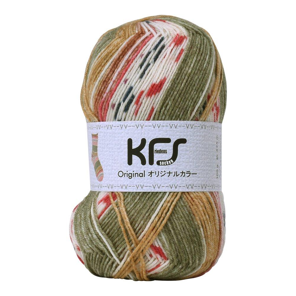 

Opal Yarn Original Color KFS126 At Home Moss Multicolor Green/Beige