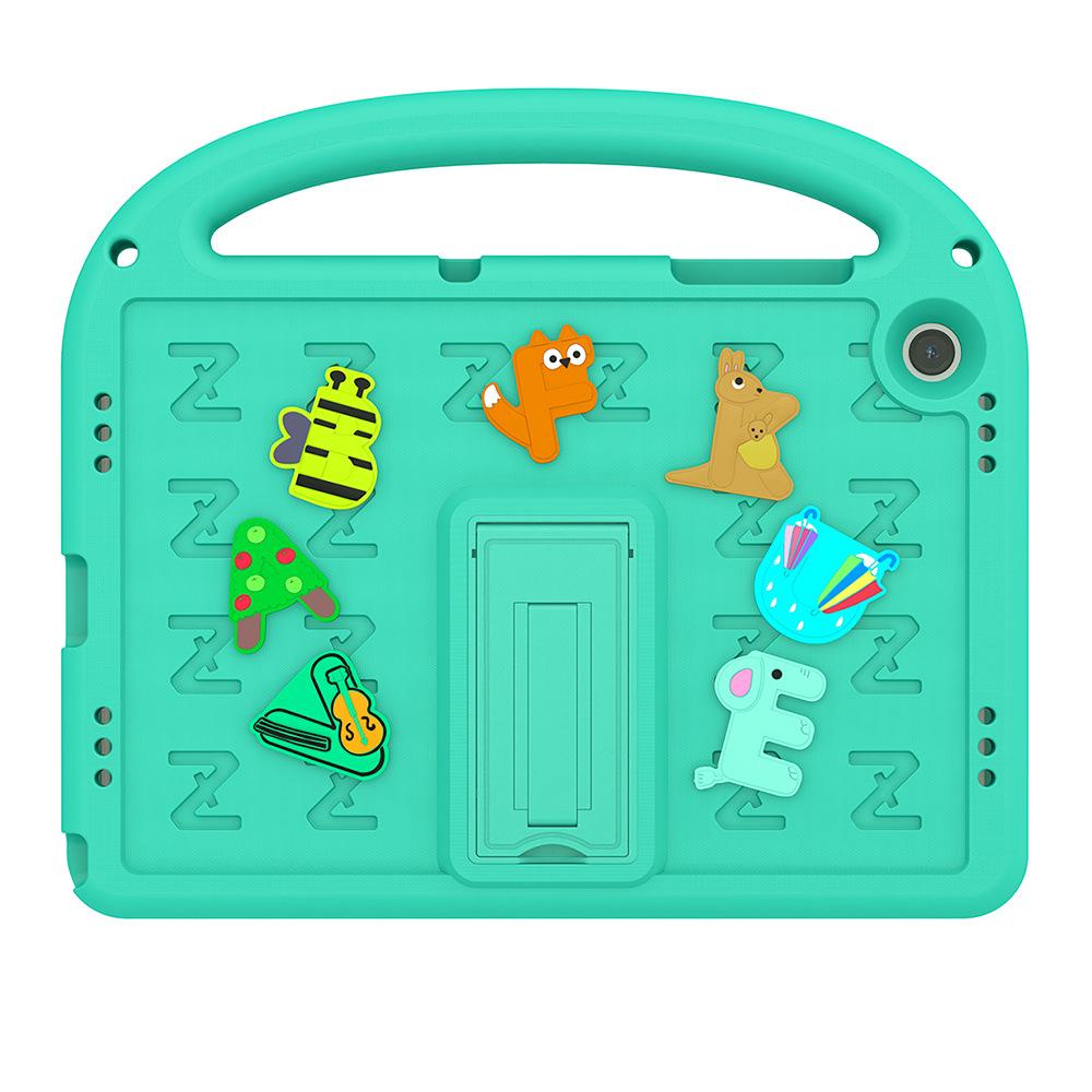 Compatible Protective Case with Stand for Samsung Tablet A11, A9, A7 Lite - Childproof, Anti-Drop Design