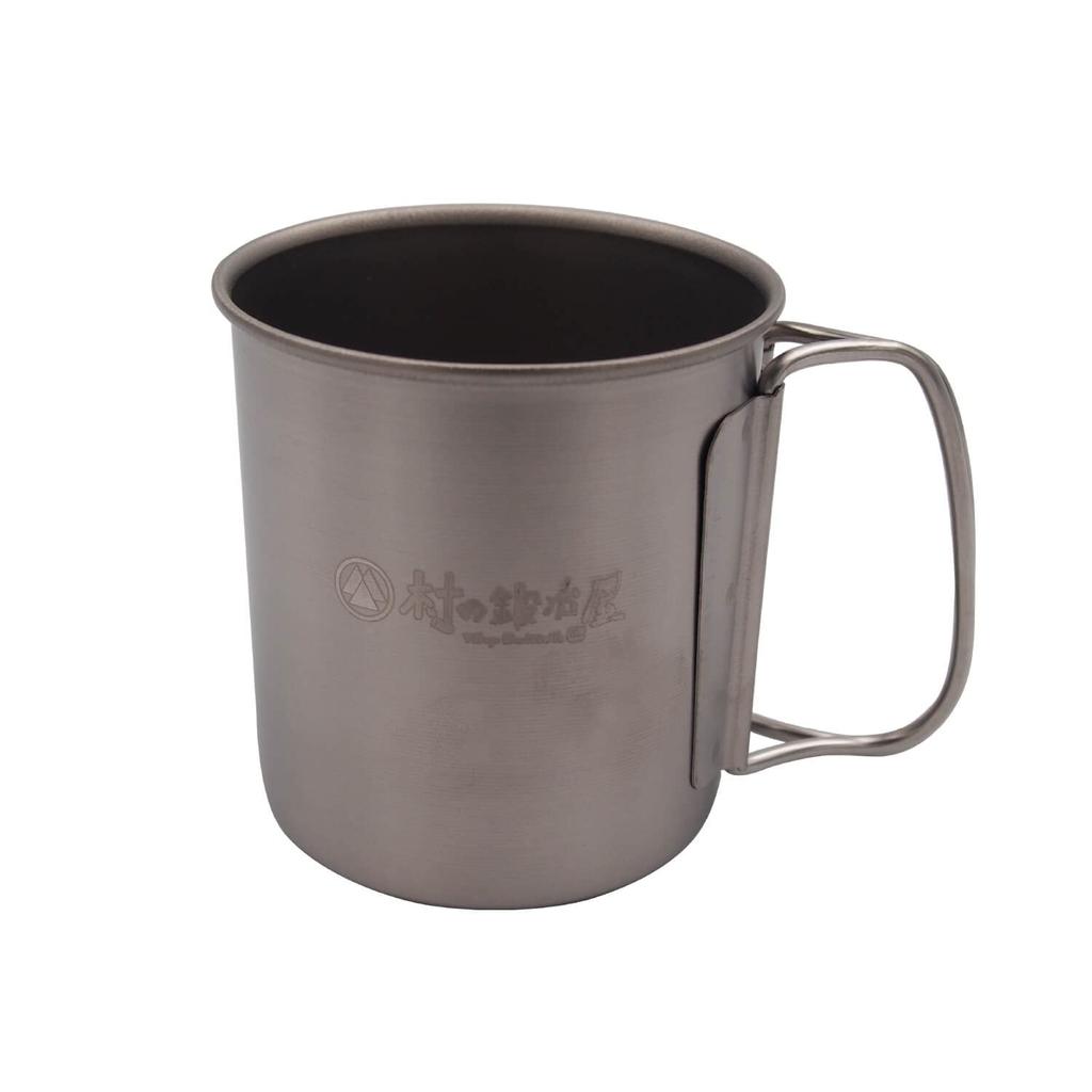 In Mura No Kajiya Pure Titanium Single 300ml [Made Tsubame-Sanjo] Mug, (MK-7763)