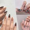 3D Leopard Nagelaufkleber Abziehbilder DIY Kreative Gefälschte Nagelfolien Tipps Nagel Maniküre Kunst Patches Volle Abdeckung Nagellack Aufkleber