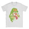 Ghostbusters Slimer Neon TShirt Beach Hippie T Shirts Unisexs Cotton O Neck 4XL 5XL 6XL Top Tees Short Sleeve Streetwear Tshirt