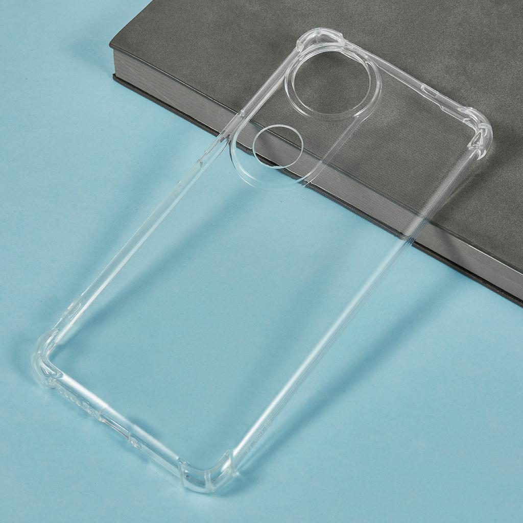Etui na telefon vivo V50 5G Wzmocnione cztery rogi Odporne na upadki Przezroczyste etui z TPU