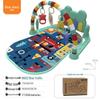 Baby Fitness Rack Music Play Mat with Piano and Drum Features