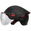 [Custom] Summer Half Helmet for Motorcycle/Electric Bike Unisex Safety with Sun-Protective Clear Visor 3C/DOT Certified