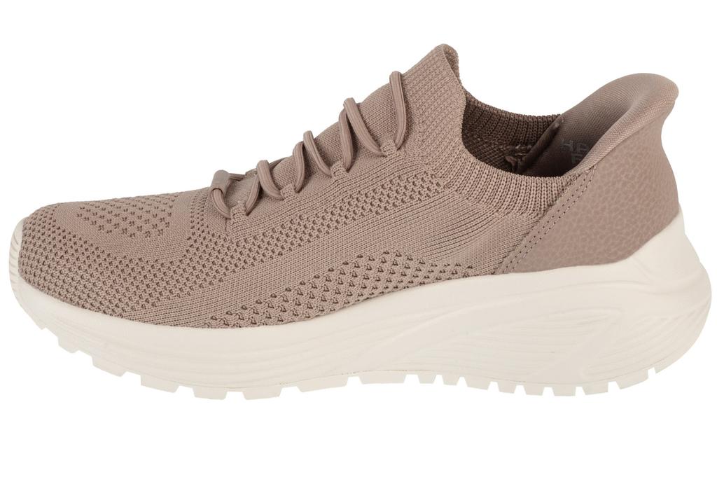 Skechers Slip-Ins: Bobs Sparrow 2.0 - Lucky Run, Womens Beige Sneakers