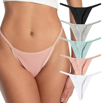 Dámské jednobarevné sexy tanga G-string