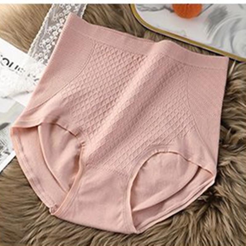 

Бесшовные трусики с высокой талией и контролем живота для женщин, дышащее моделирующее белье с эффектом подтяжки ягодиц One size fits all