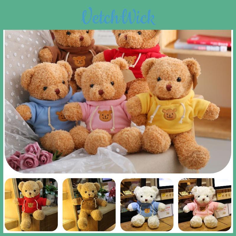 Adorable Teddy Bear Plush Doll 38cm Various Outfits Logo Tagging Ideal For Weddings And Celebrations
