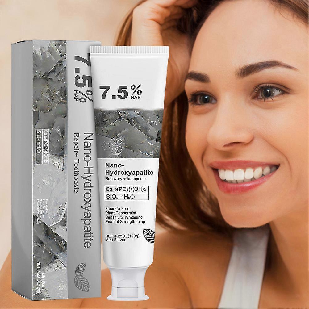 7.5% Nano-Hydroxyapatite Toothpaste Intensives Whitening Tooth Paste Refreshing Breath Teeth Whitener