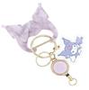 [FLOWERING] Sanrio Characters Kuromi Carabiner with Reel LSR-G006-B