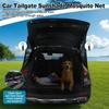 Outdoor Camping Car Window Curtain Auto Sunshade Curtain Breathable Mosquito-proof Net Bag Sun Protection Window Mesh Cover