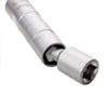 Socket Wrench Magnetic 12 Angle Repairing Removal Tool Thin Wall 3/8" Magnetic Drive Sockets for 14/16mm Spark Plug Removal Tool