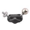 2Pcs/pack 17mm Ball Head To 1/4 Inch Male Thread Adapter For Camera Tripods Phone Mount With 360 Rotation