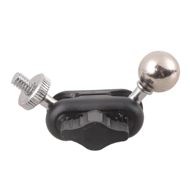 2Pcs/pack 17mm Ball Head To 1/4 Inch Male Thread Adapter For Camera Tripods Phone Mount With 360 Rotation