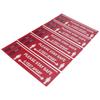 2Set Floor Sticker Safety Distance Sign Marker Warning Decal for Store Hospital SchoolB006