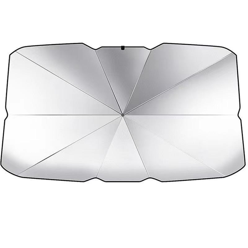 Einziehbarer Anti-UV Auto-Windschutzscheiben-Sonnenschutz & Wärmeisolations-Regenschirm