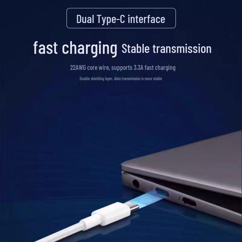 65W Gallium Nitride Charger Head for Huawei, Xiaomi Air13/12, and Apple Laptops, 3C Certified