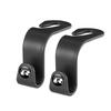 HIJK1 2/4pcs ABS Car Interior Seat Headrest Back Hanger Storage Hooks Valve Cap For VW R32 Golf Beetle EOS GTI Tiguan Passat Jetta MK4
