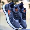 Men's shoe outlets four-season versatile youth running sports shoes wear-resistant casual contrasting dad shoes