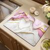 Absorbent Kitchen Diatom Mud Pad: Multi-use for Drain, Countertop, Pot Insulation, Bar Coaster, and Bowl Drying.