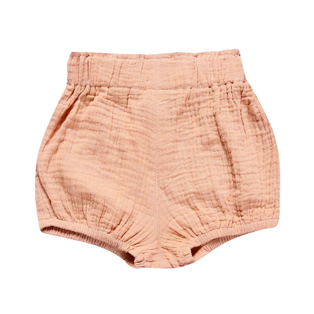 Children's Cotton Linen Shorts: Baby Bread Pants for Boys and Girls