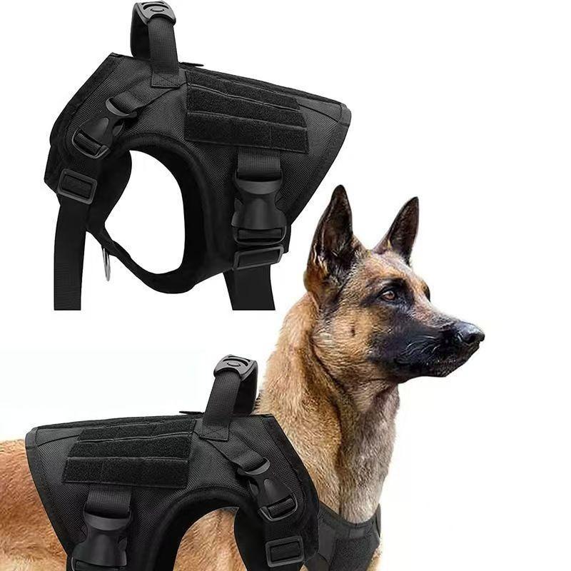 Cappotto tattico per cani in nylon, Giubbotto per cani a sgancio rapido, Abbigliamento per animali domestici, Abbigliamento per cani da esterno, Giacca da addestramento per cani