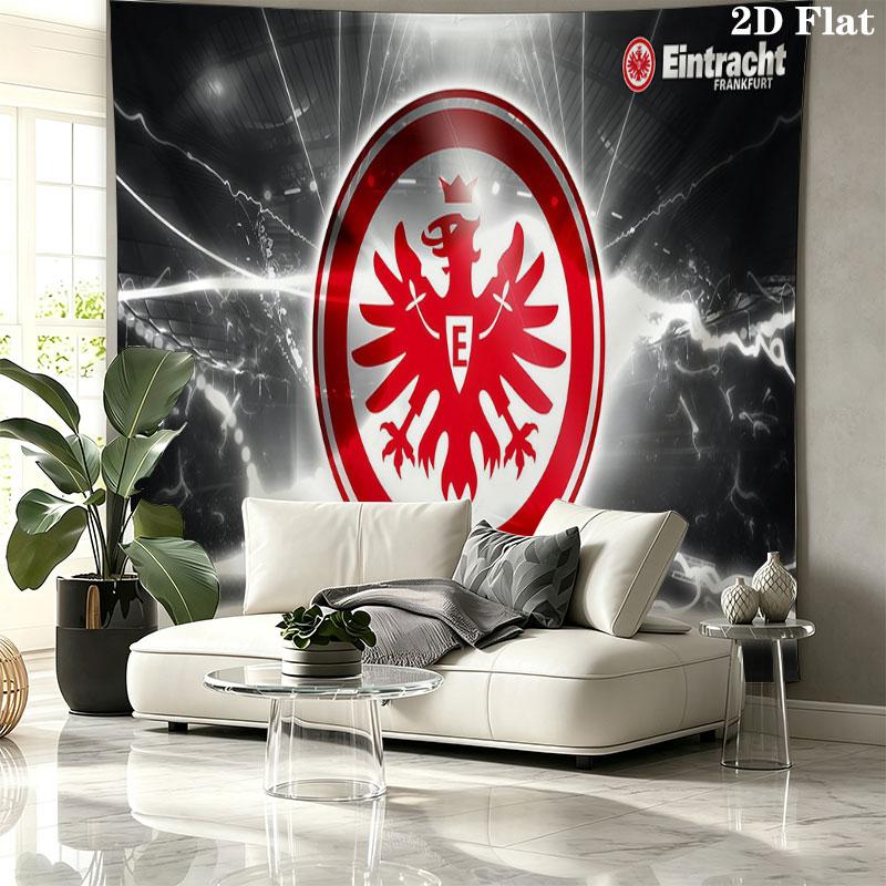 Eintracht Frankfurt Wall tapestry, aesthetic printed fabric blanket, suitable for bedroom, living room, and home decor.