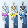 Car Aromatherapy Hanging Ornament for Odor Removal - Rearview Mirror Pendant with Empty Bottle.