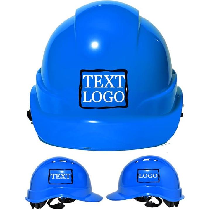 YOWESHOP Customized Safety Hard Hat Construction Work Safety Helmet Adjustable Ratchet Suspension Full Brim with Abs Shell Construction hat