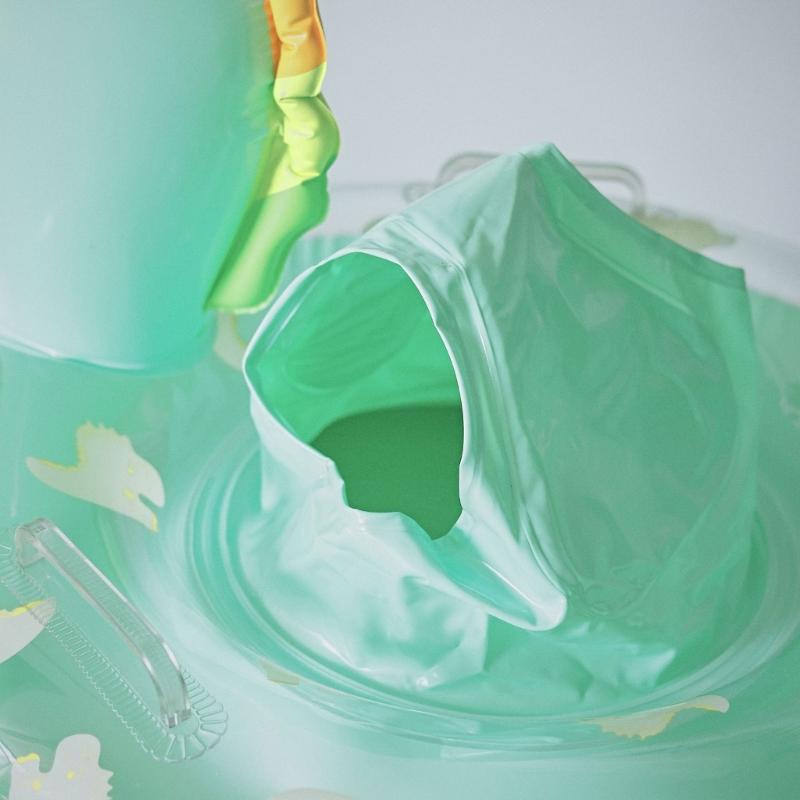 Dinosaur Pool Rings Baby Swimming Floats Inflatable Tubes Beach Outdoor Party