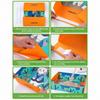 Thickened Cat Toilet Litter Tray Foldable Travel Cats Poop Toilet  Outdoor