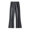 Spring New Micro-pull Jeans Men's High Street Retro Flared Versatile Trousers