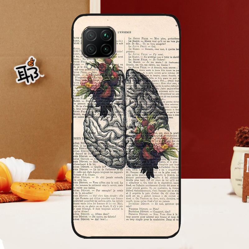 Brain Art For Huawei Nova 10 9 SE 3i 7i 8i 11i 12i Y60 Y61 Y70 Y72 Y73 Y90 Y91 P20 P30 P40 Lite Case
