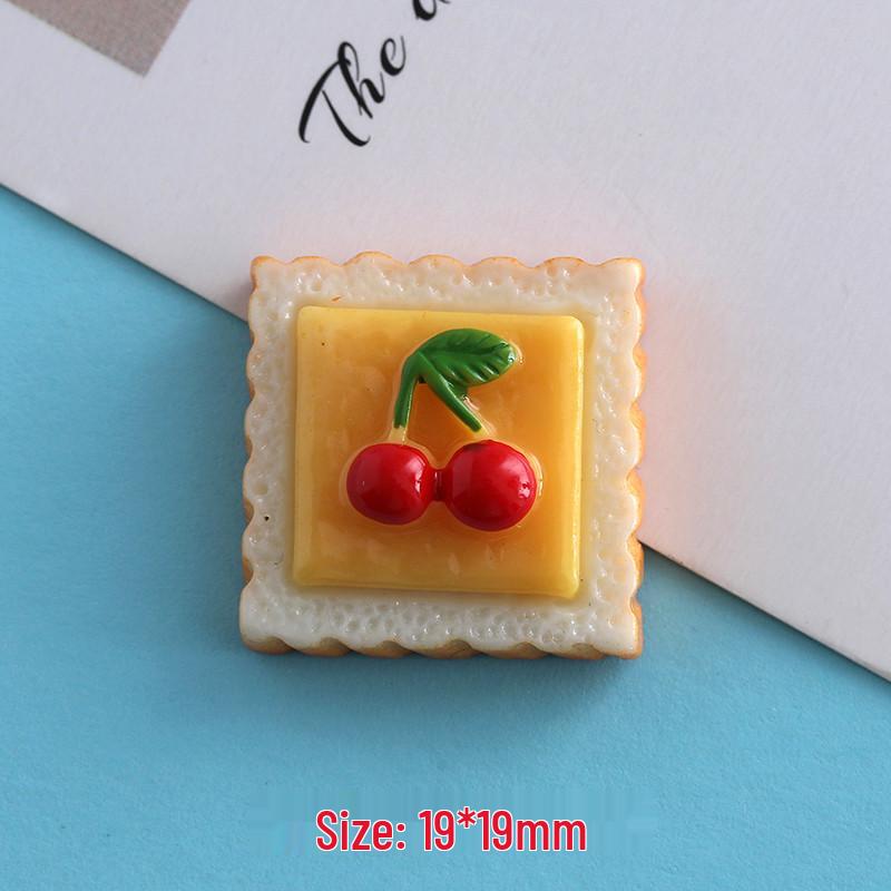 Simulation Food Toy Charms & DIY Resin Accessories: Cake, Bread, Phone Case, Hair Clips, Refrigerator Magnets, Stickers.