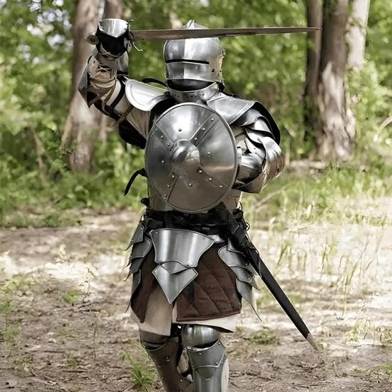 

Ручная работа Средневековые рыцарские доспехи Полные стальные доспехи для ЛАРП Косплея Реконструкции