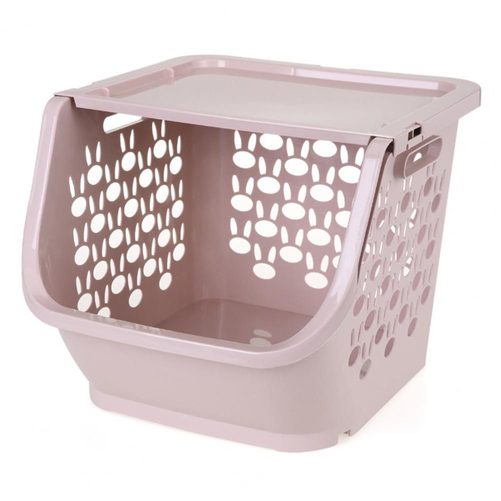 1 Set Vegetable Basket Practical Wide Application Vegetable Fruit Organizer Basket High Capacity Storage Rack