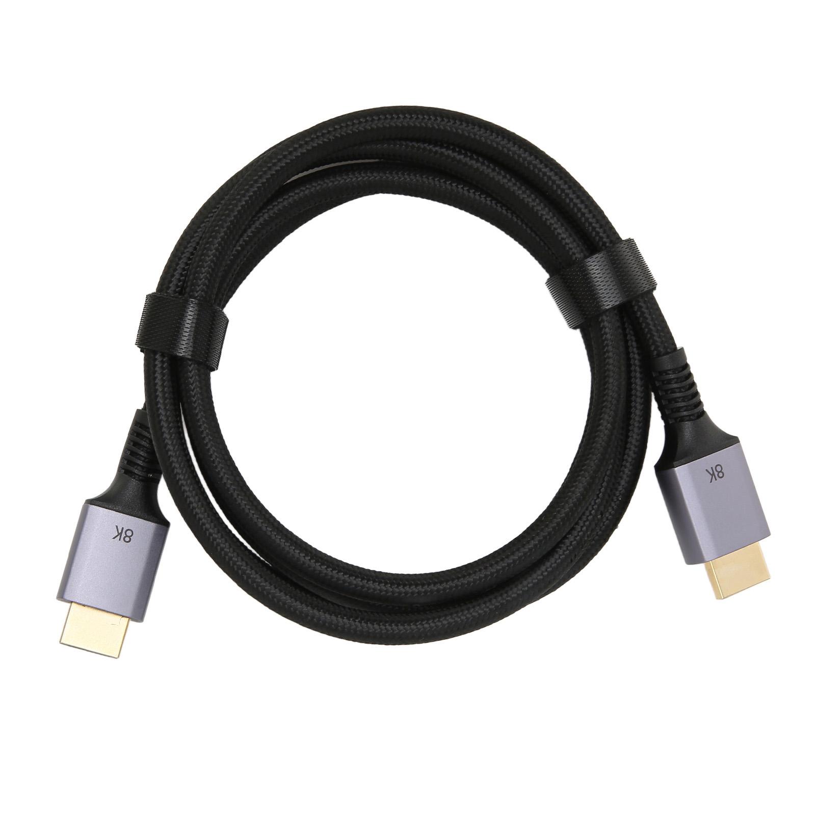 

8K HD Video Cable HD Multimedia Interface 2.1 8K At 60Hz 4K At 120Hz 3D Surround Sound Video Cord