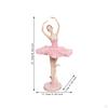 Ballerina Flame Resin Figurine Sculpture Novelty Gift Modern Abstract Fire Girl Statue Desktop