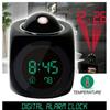 Temperature Home With Lcd Display Living Room Clock Timer For Bedside Projector Alarm Clocks