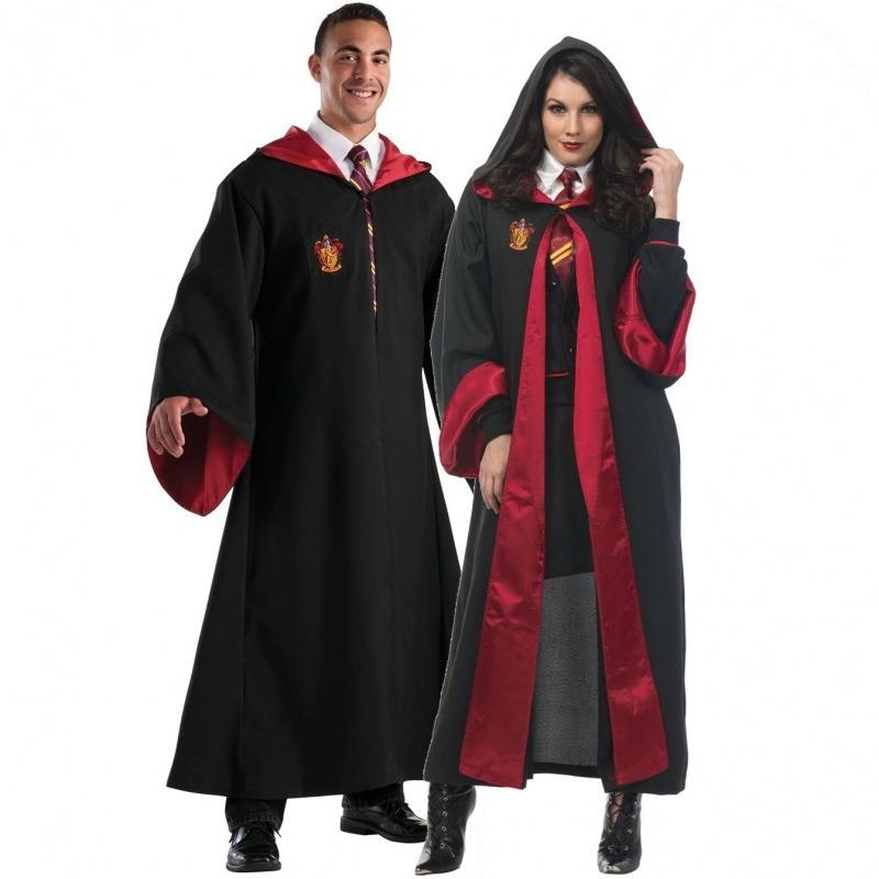 Women's Harry Potter Inspired Cosplay Costume For Halloween And Stage Performances In Comfortable Cotton Blend Fabric