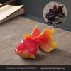 Resin Color-Changing Golden Fish Tea Pet - Handmade Tea Table Decoration