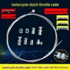 Universal Motorcycle Emergency Brake, Throttle, and Clutch Cable Repair Kit for Off-Road MX