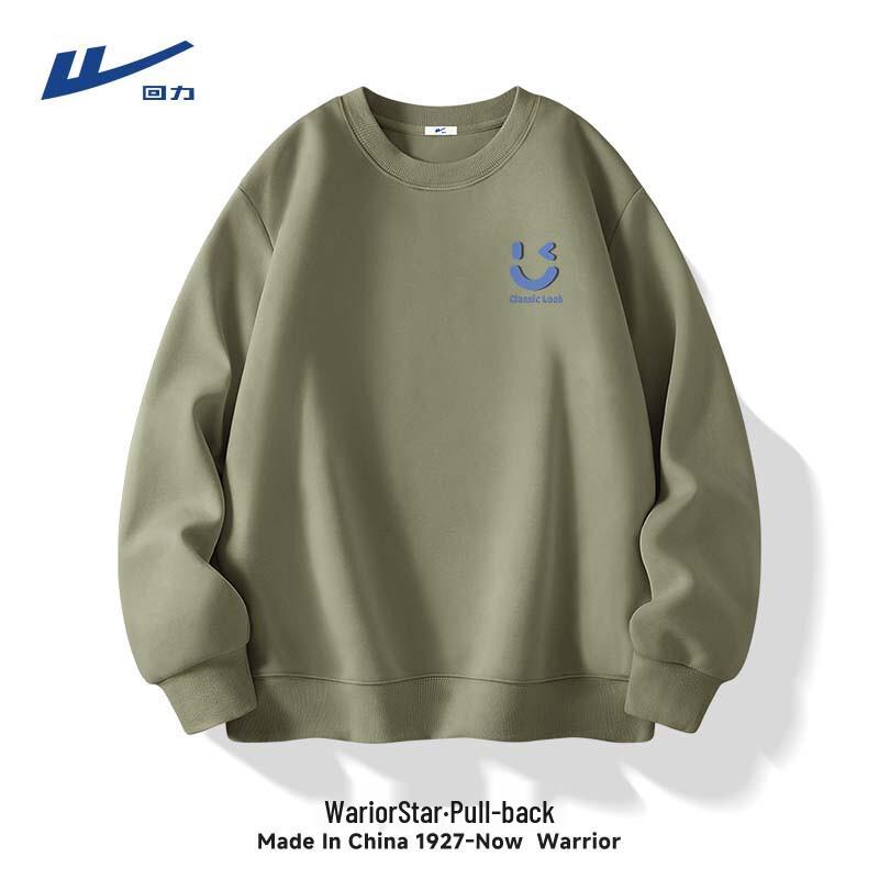 Warrior Men's Heavyweight Relaxed Fit Round Neck Sweatshirt