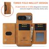 DG.MING M2 Series for Google Pixel 10 Pro/Pixel 10 Case PU+PC+TPU Phone Cover Detachable Wallet
