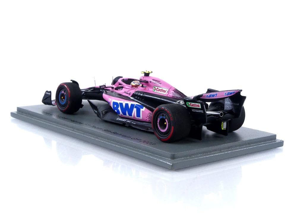 Spark BWT Alpine F1 Team A523 2023 F1 Bahrain GP 9th Place Gasly 1/43 #10 P.
