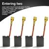 402874-07 Angle Grinder Cut Off Brush, Carbon Brush Compatible with DeWalt Grinder DW840 Power Tools Angle Grinder Motor - 4 PCS